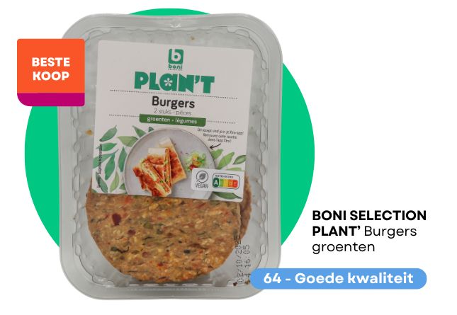 veggie burger Boni Selection Plant'